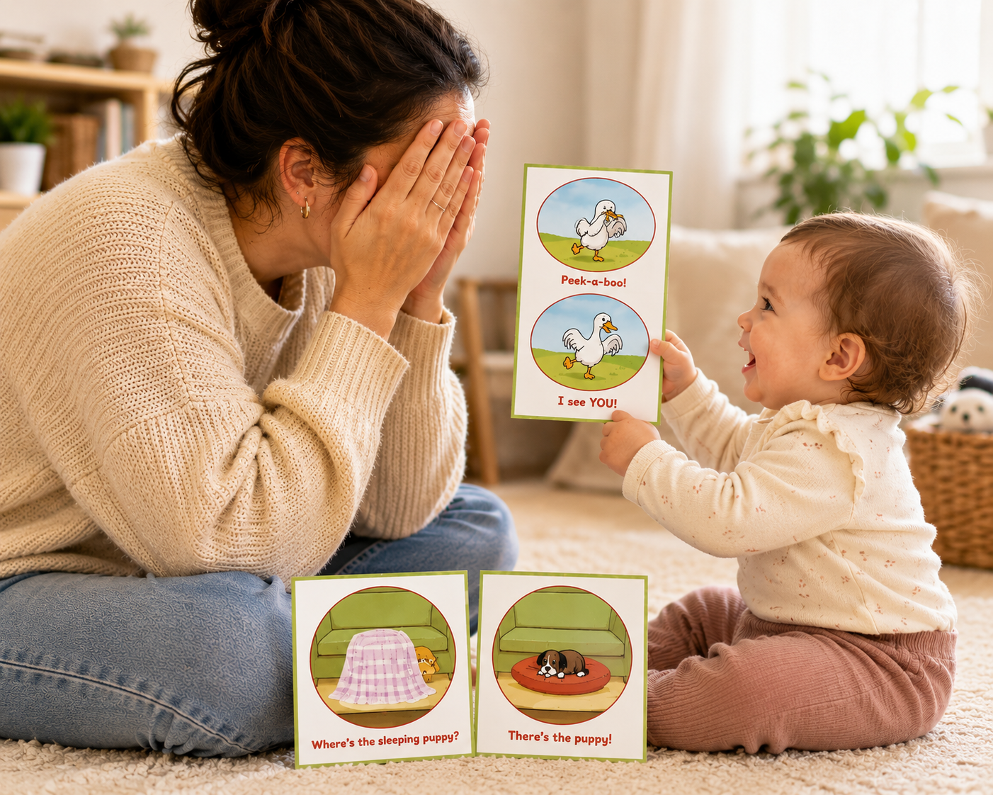 Peek-a-Boo and Surprise Games Build Communication Skills